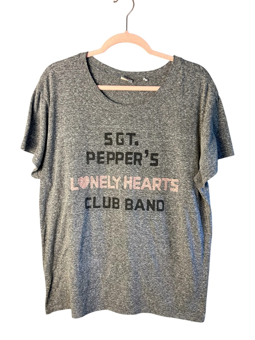 Junk Food Clothing Gray T-Shirt with Patriotic Logo